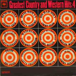 Various - Greatest Country And Western Hits No. 4