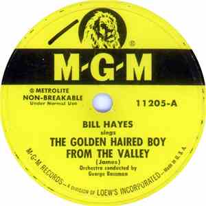 Bill Hayes, Orchestra Conducted By George Bassman - The Golden Haired Boy F ...