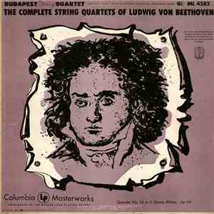 Beethoven, Budapest String Quartet - Quartet No. 14 In C-sharp Minor, Op. 1 ...