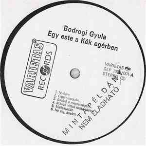 Bodrogi Gyula - Egy Este A Kék Egérben