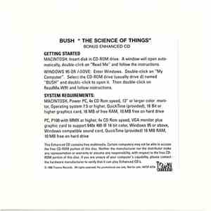 Bush - The Science Of Things - Bonus Enhanced CD