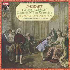 Mozart - Yehudi Menuhin - The Menuhin Festival Orchestra - Concerto 