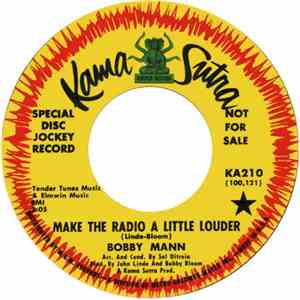 Bobby Mann  - Make The Radio A Little Louder