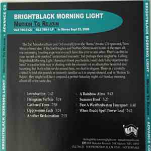 Brightblack Morning Light - Motion To Rejoin