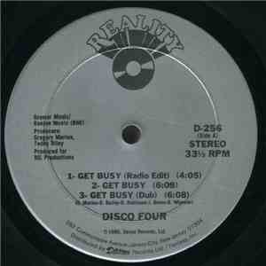 Disco Four - Get Busy / Stomp, Stomp, Clap